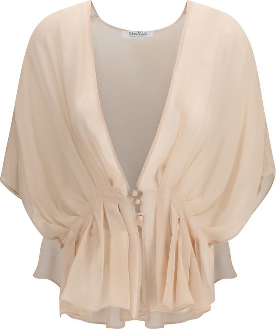 Multicolor Silk Dress Shirt by Max Mara