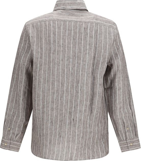 Shirt Brunello Cucinelli Beige Linen