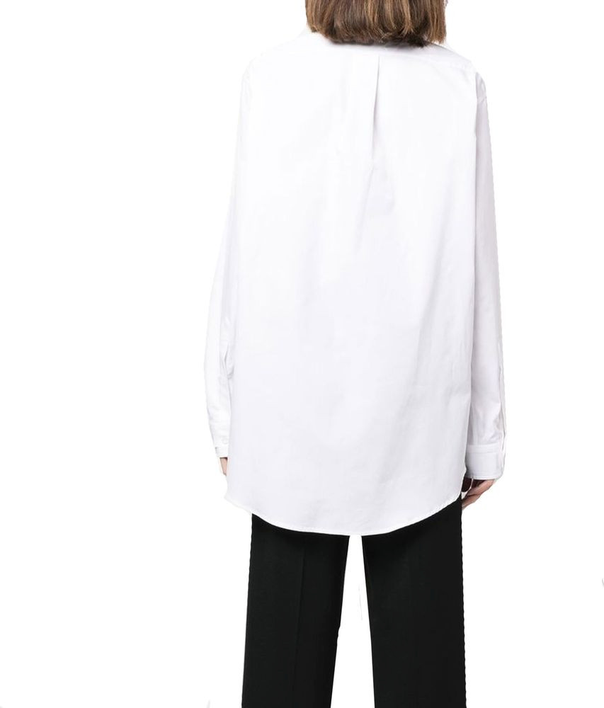 White Cotton Dress Shirt Maison Margiela