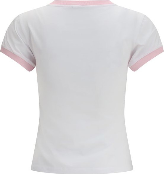 T-Shirt GANNI White Cotton