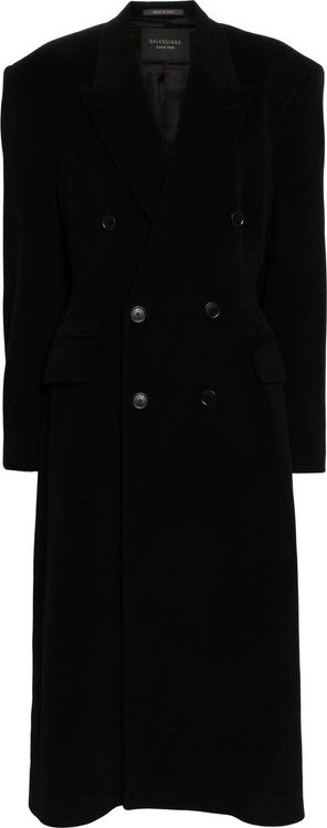 Coat Balenciaga Black Cashmere Coat