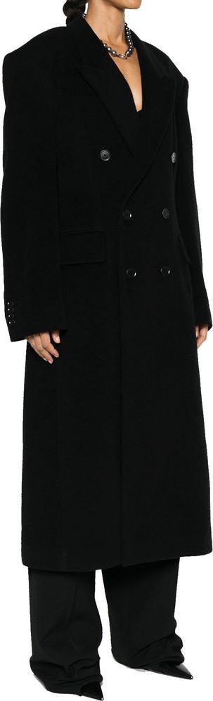 Coat Balenciaga Black Cashmere Coat