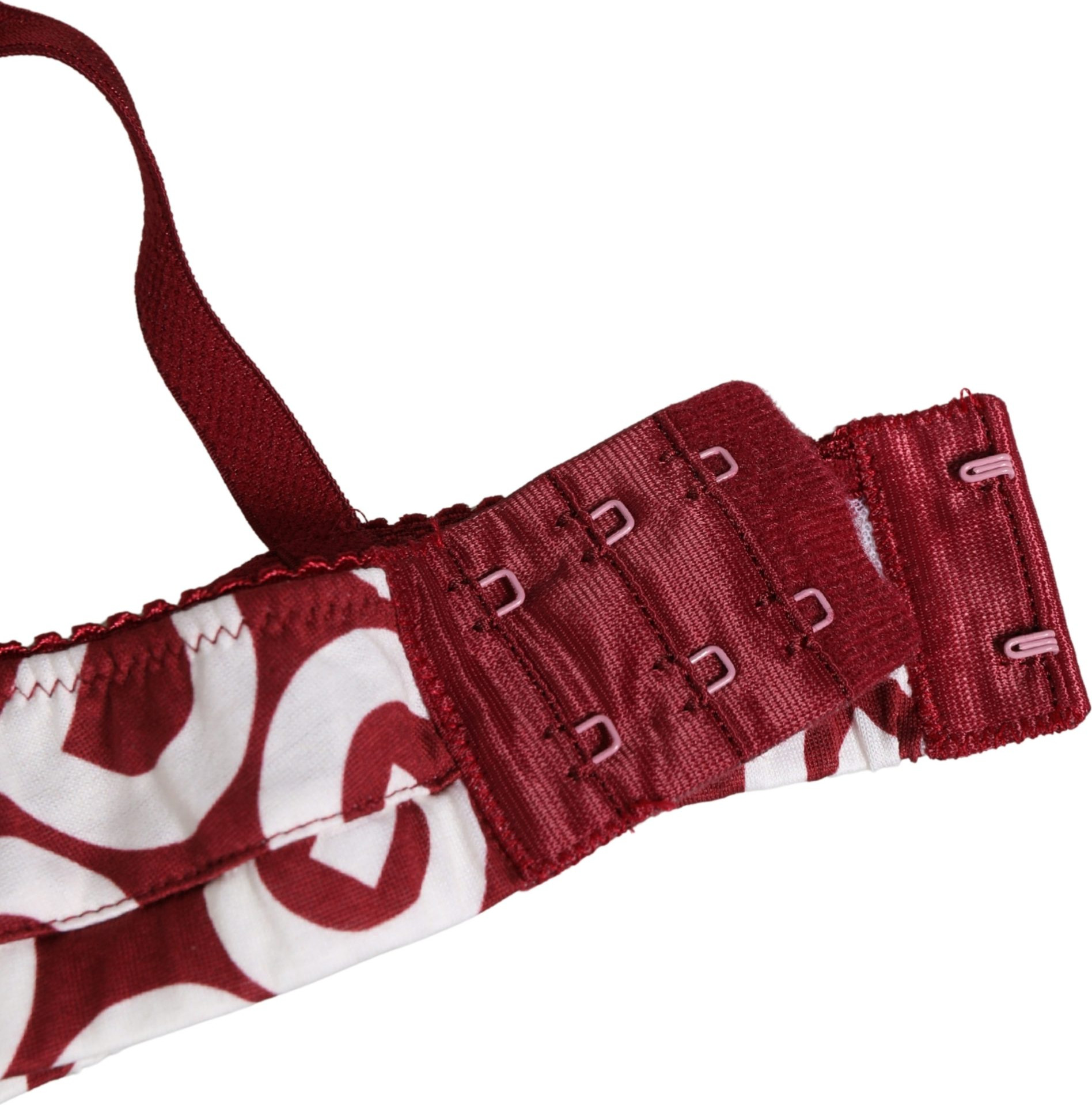 Red Logo Monogram Cotton Soft Cup Bra Underwear Dolce & Gabbana