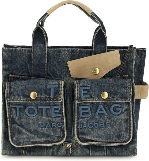 Сумка на плечо The Marc Jacobs из синего хлопка