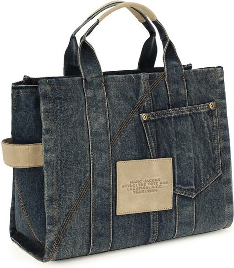 Сумка на плечо The Marc Jacobs из синего хлопка