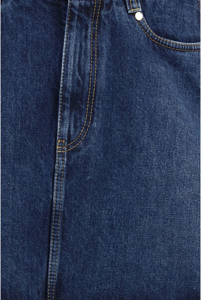 Юбка Brunello Cucinelli из синего денима