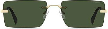 Sunglasses Polaroid Gold Metal
