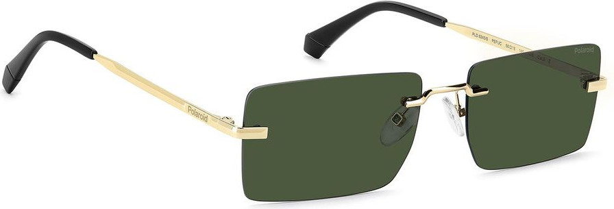 Sunglasses Polaroid Gold Metal