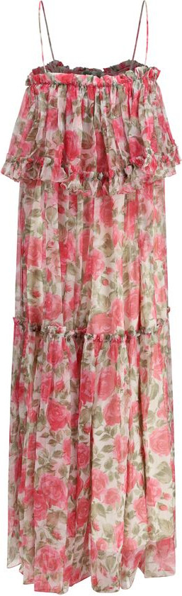 Платье Chloe Multicolor Silk Casual Dress