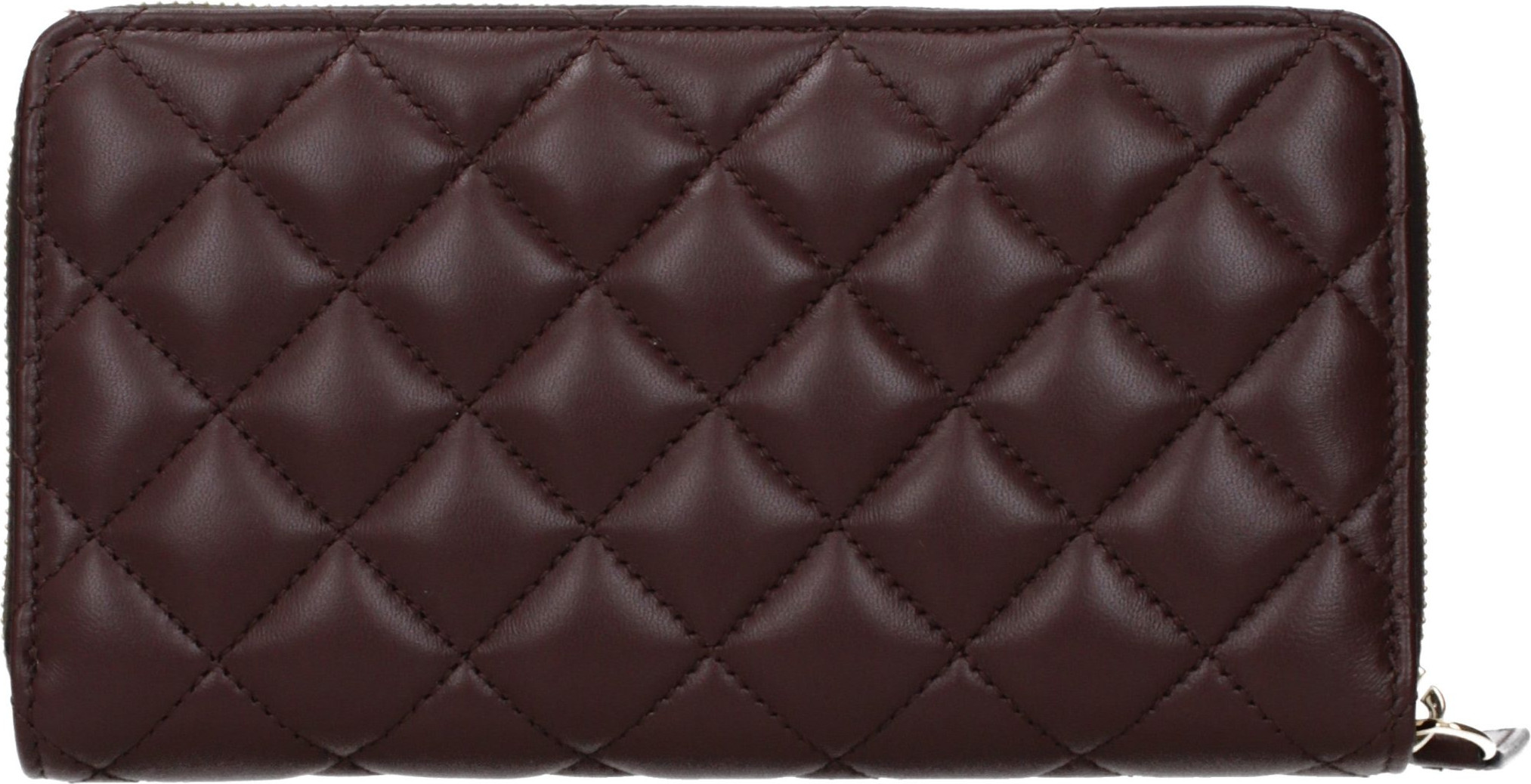 Кошелек Versace Коричневая кожа