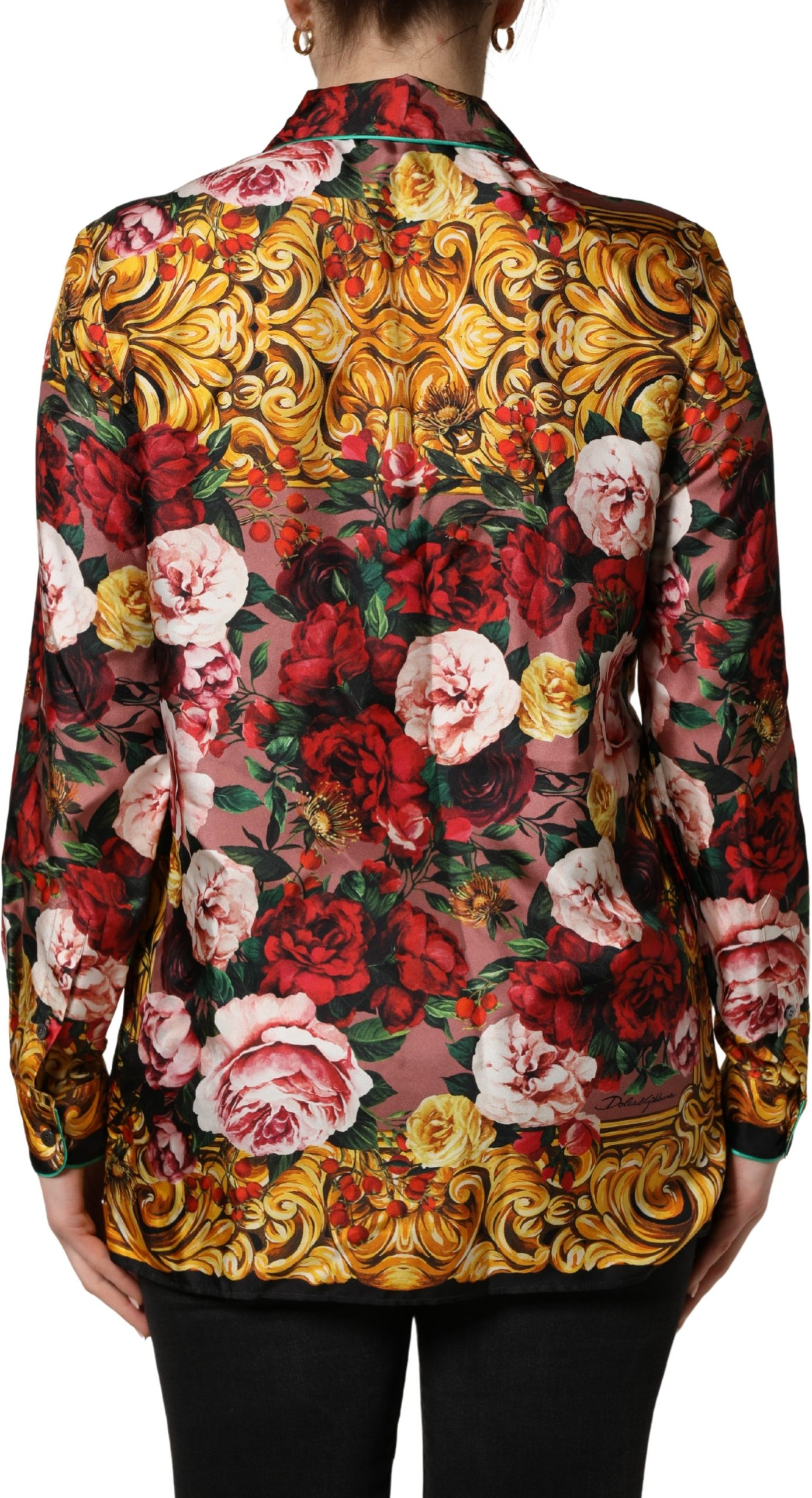Langarm Hemd mit Knopfleiste von Dolce & Gabbana
