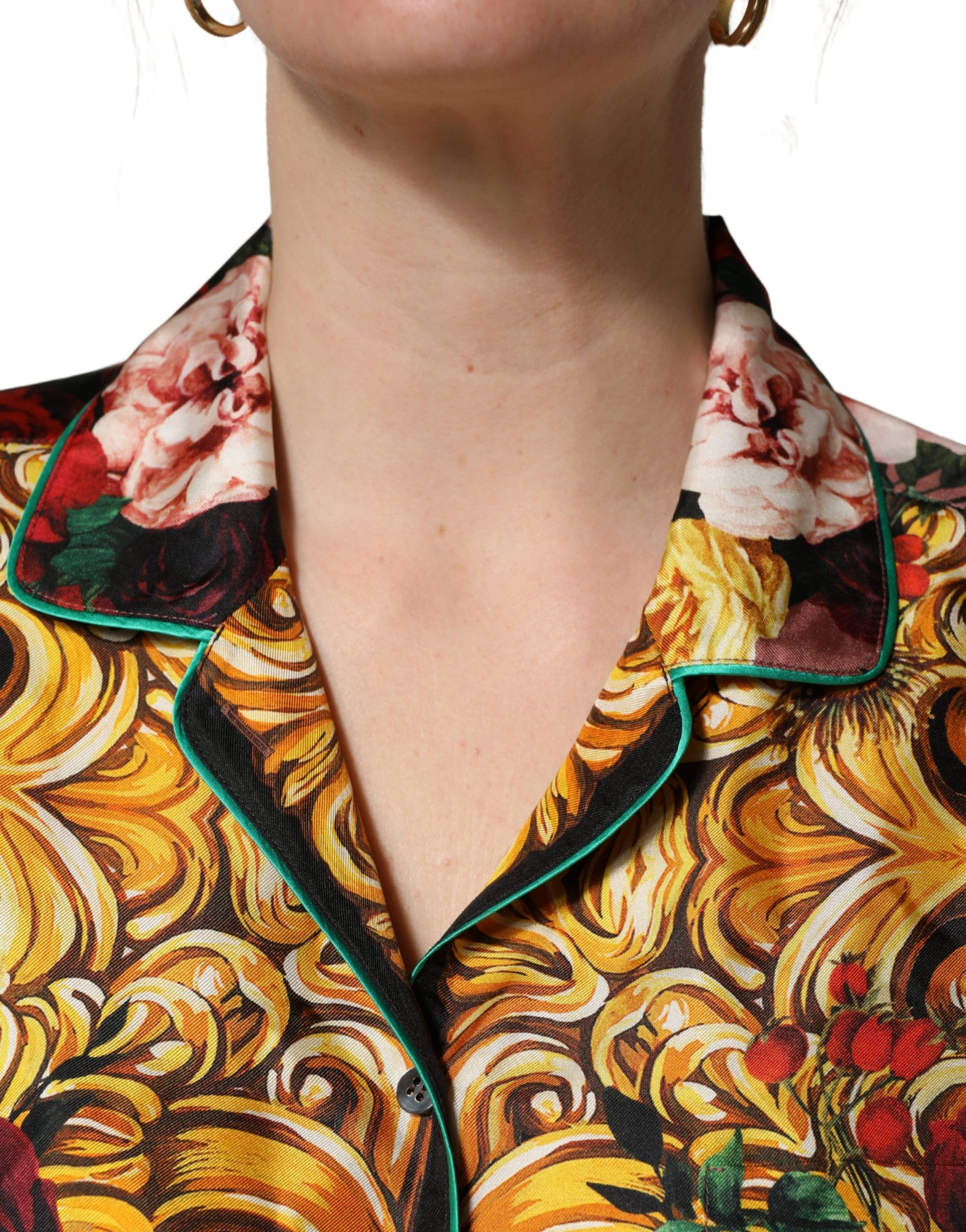 Langarm Hemd mit Knopfleiste von Dolce & Gabbana