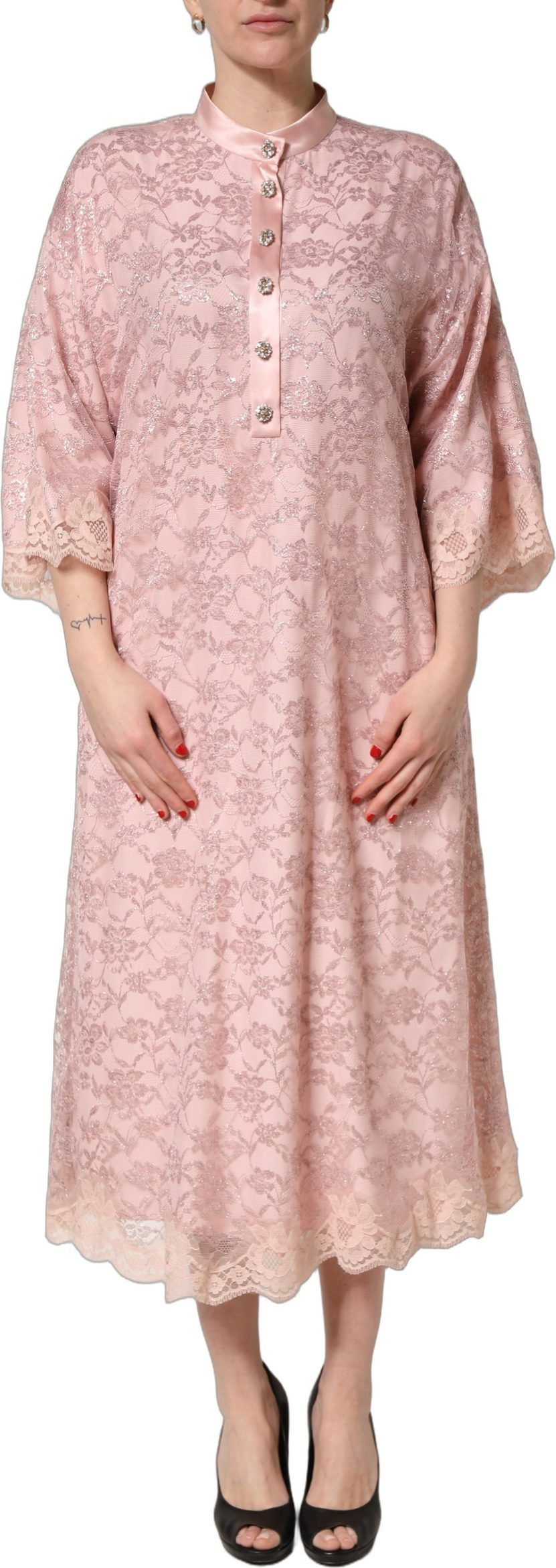 Kaftan Midi Dress Dolce & Gabbana