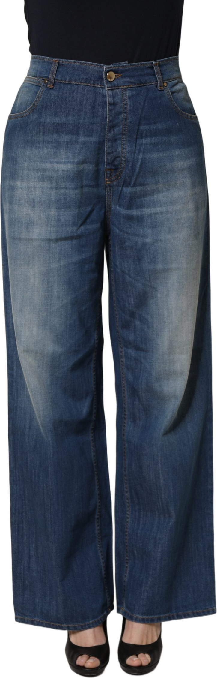 Denim Cotton Stretch Jeans Pinko