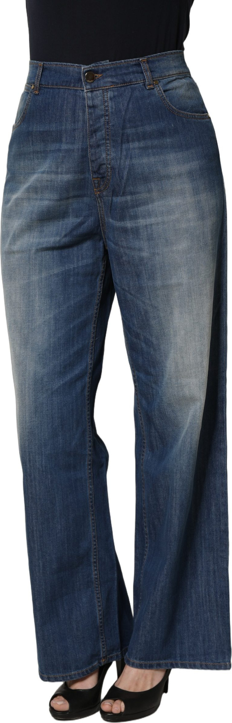 Denim Cotton Stretch Jeans Pinko