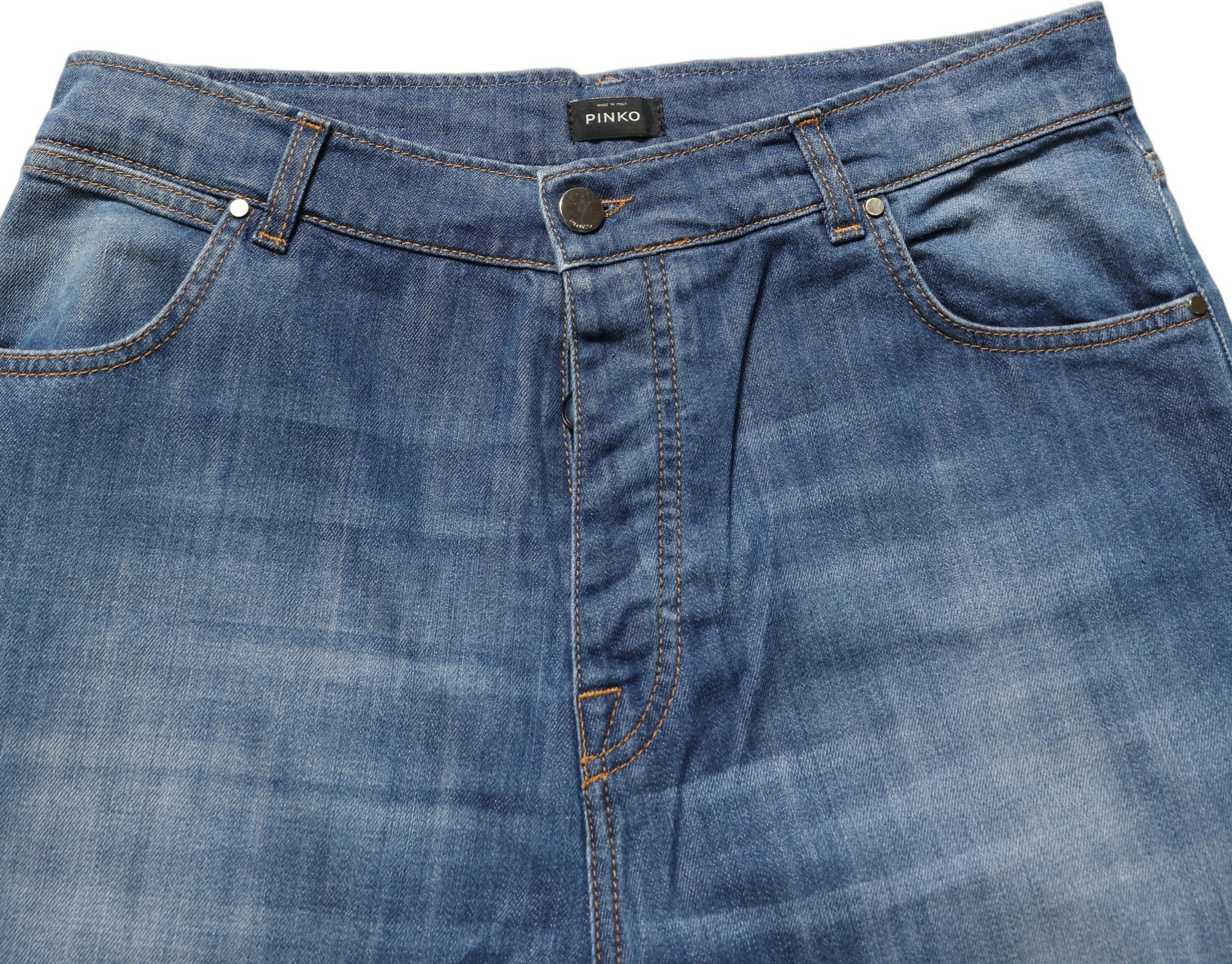 Denim Cotton Stretch Jeans Pinko