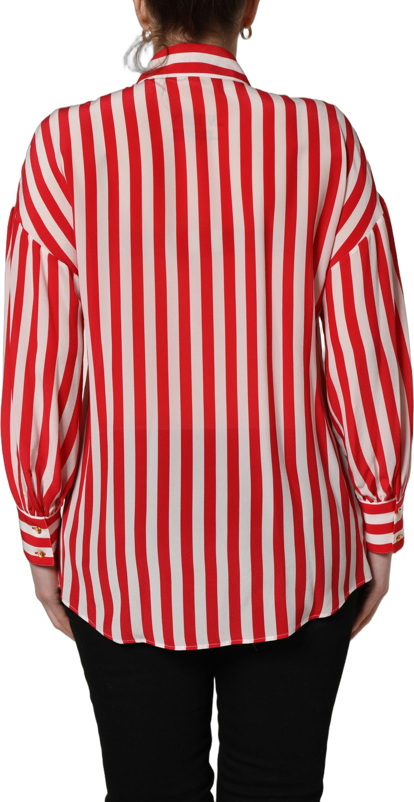 Long Sleeve Silk Blouse Dolce & Gabbana