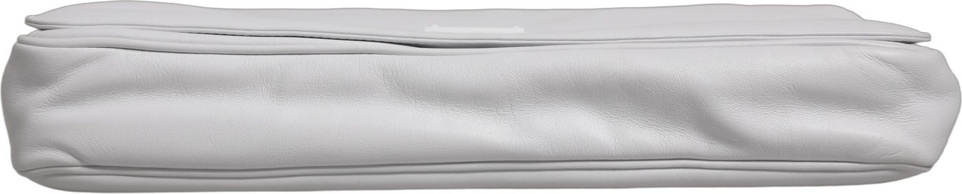 Shoulder Bag Dolce & Gabbana White Logo Plaque