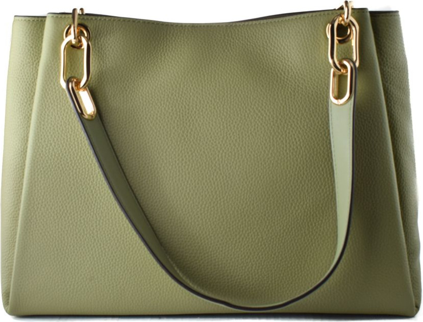 Bicolor Leather Handbag Michael Kors