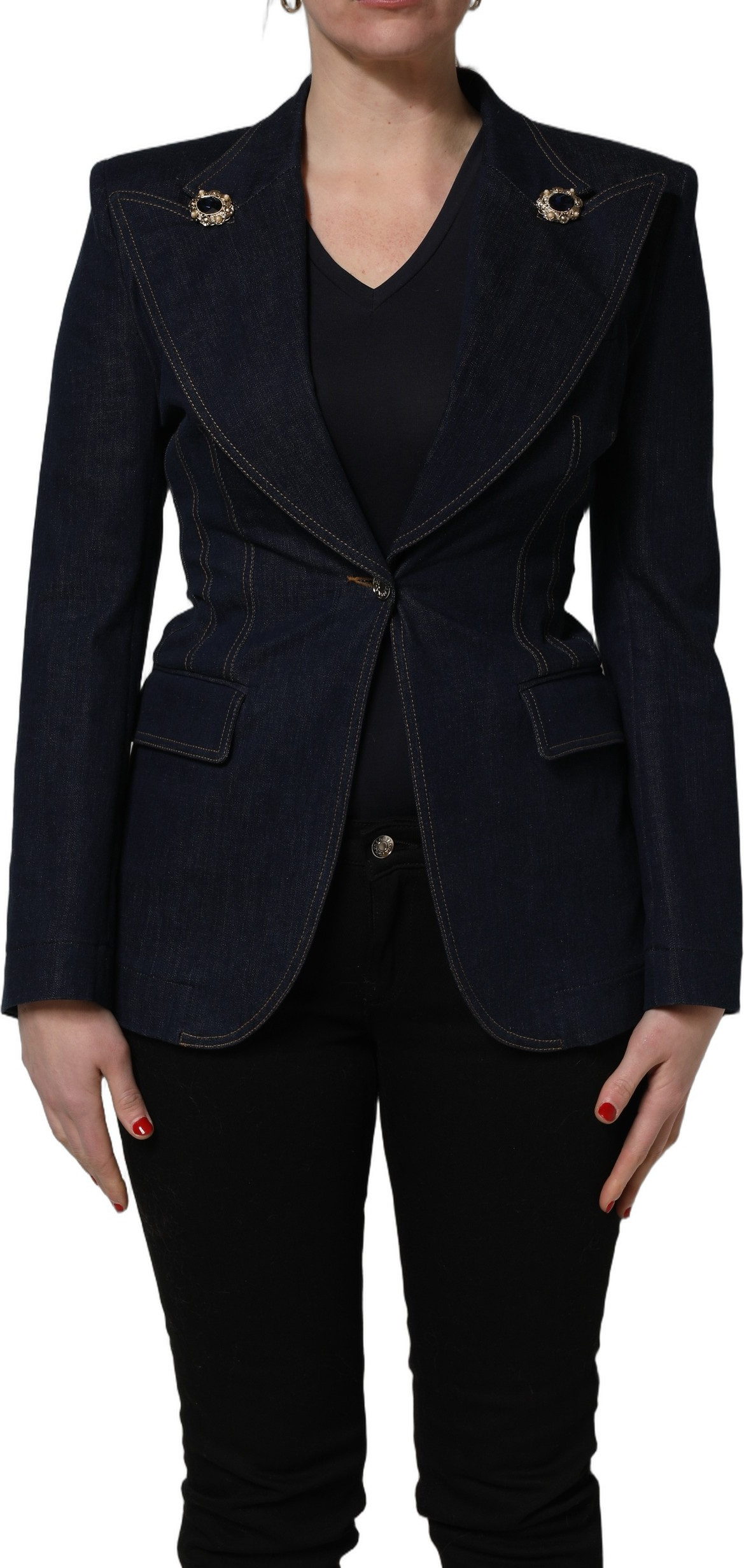 Denim Blazer Jacket Dolce & Gabbana