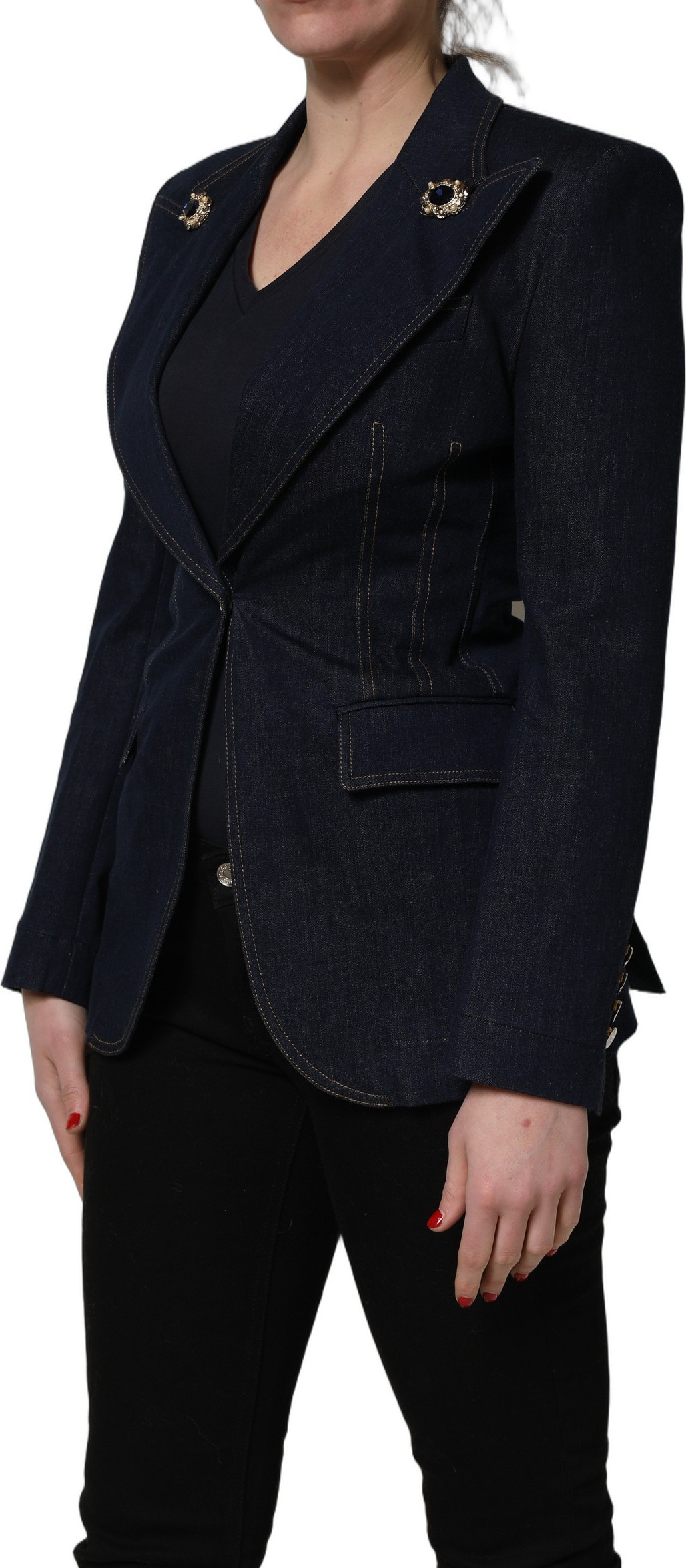 Denim Blazer Jacket Dolce & Gabbana