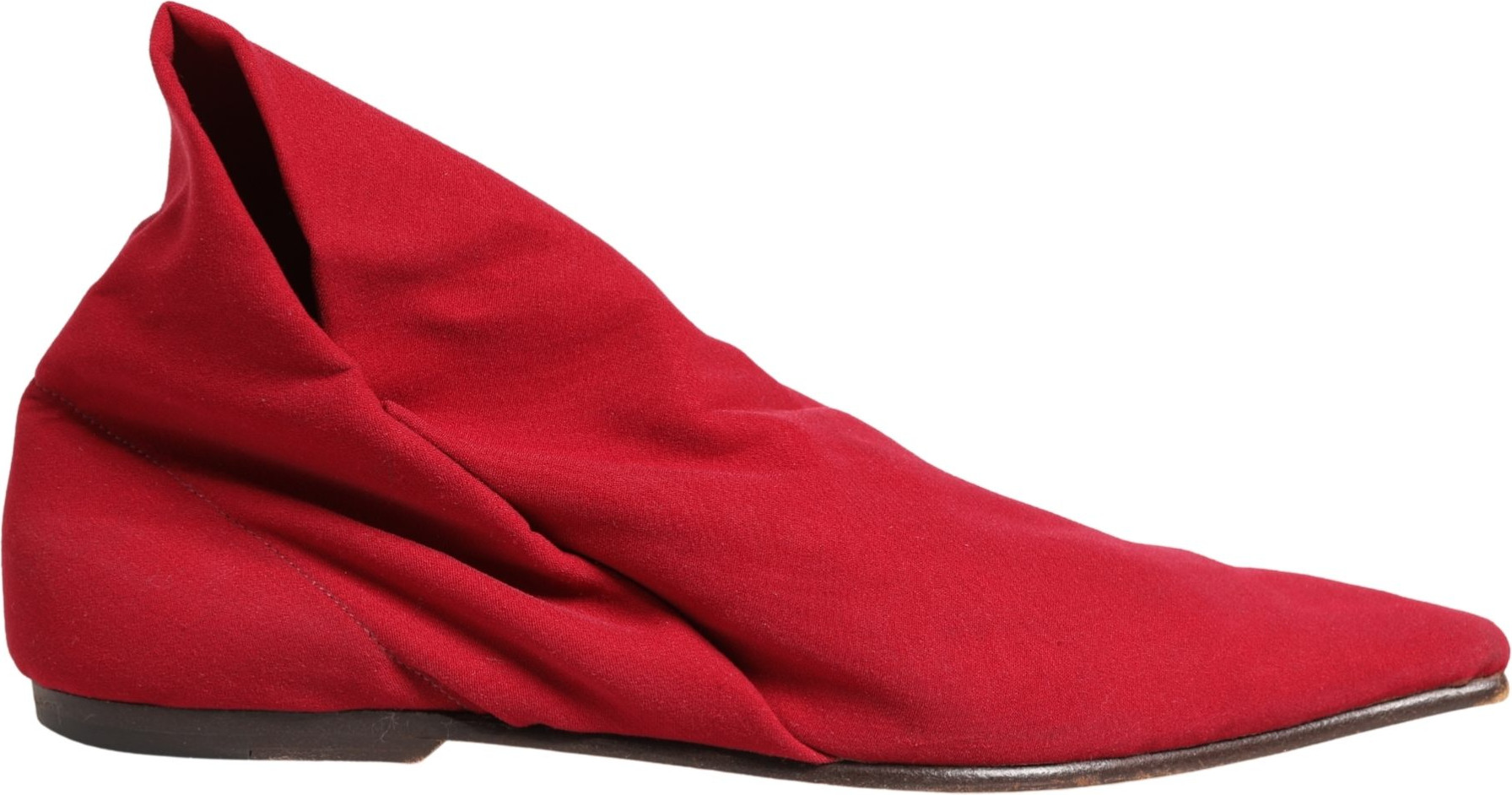 Schuhe Dolce & Gabbana Rote Wildleder Stiefeletten