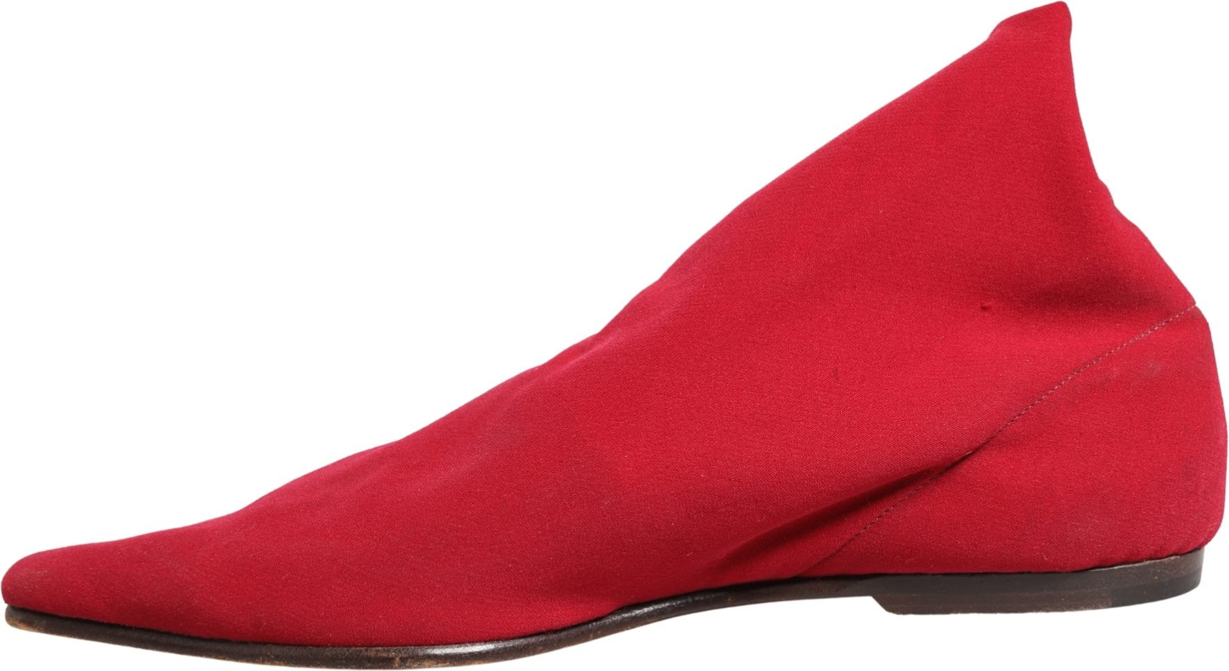 Shoes Dolce & Gabbana Red Suede Ankle Boots