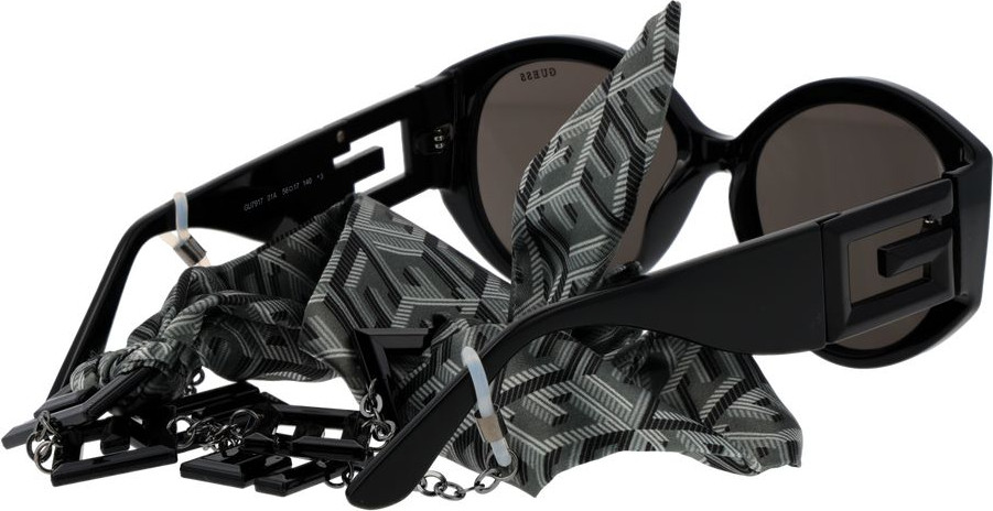 Black Plastic Sunglasses GUESS