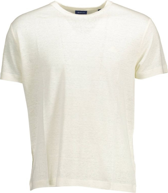T-Shirt Gant White Linen Men