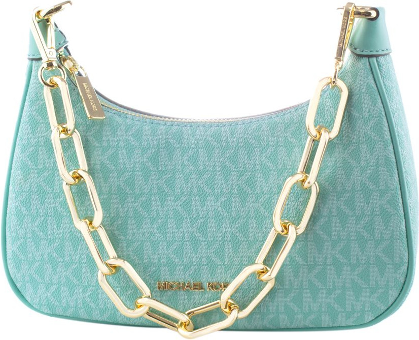 Blue Leather Handbag Michael Kors