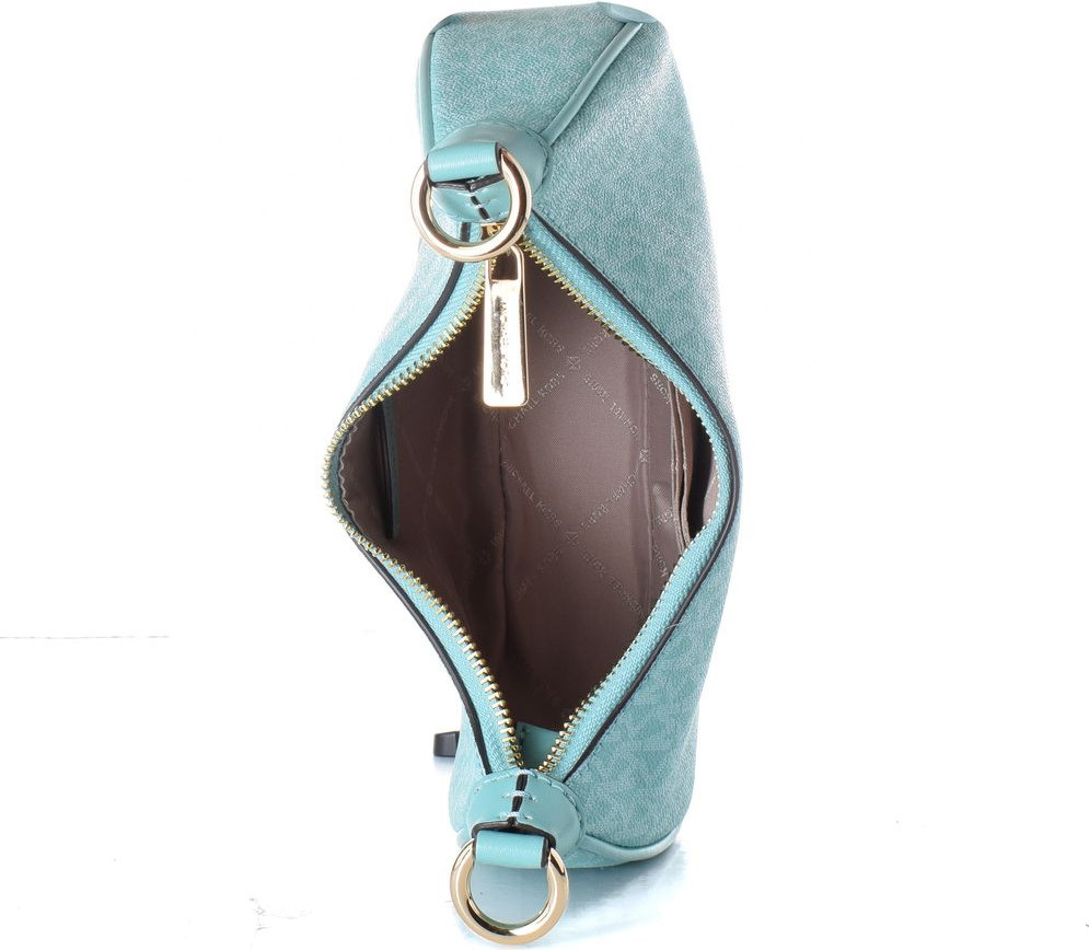 Blue Leather Handbag Michael Kors