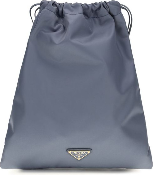 Клатч Prada Синий Переработанный полиамид