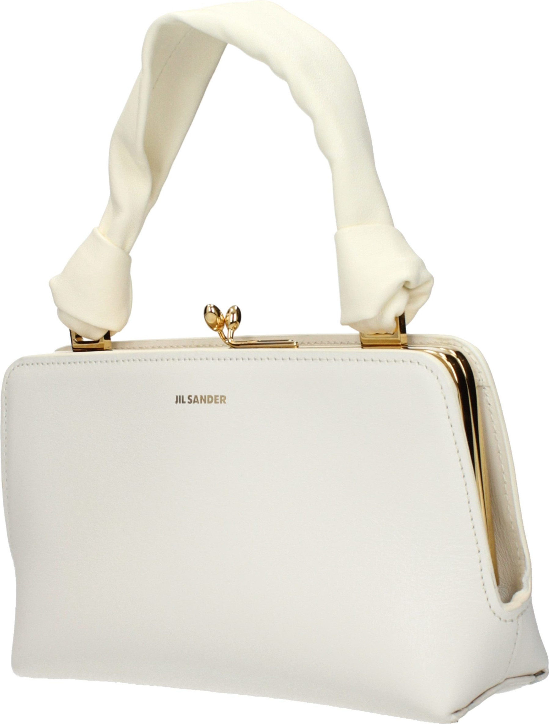 Jil Sander sumkasi, oq charm