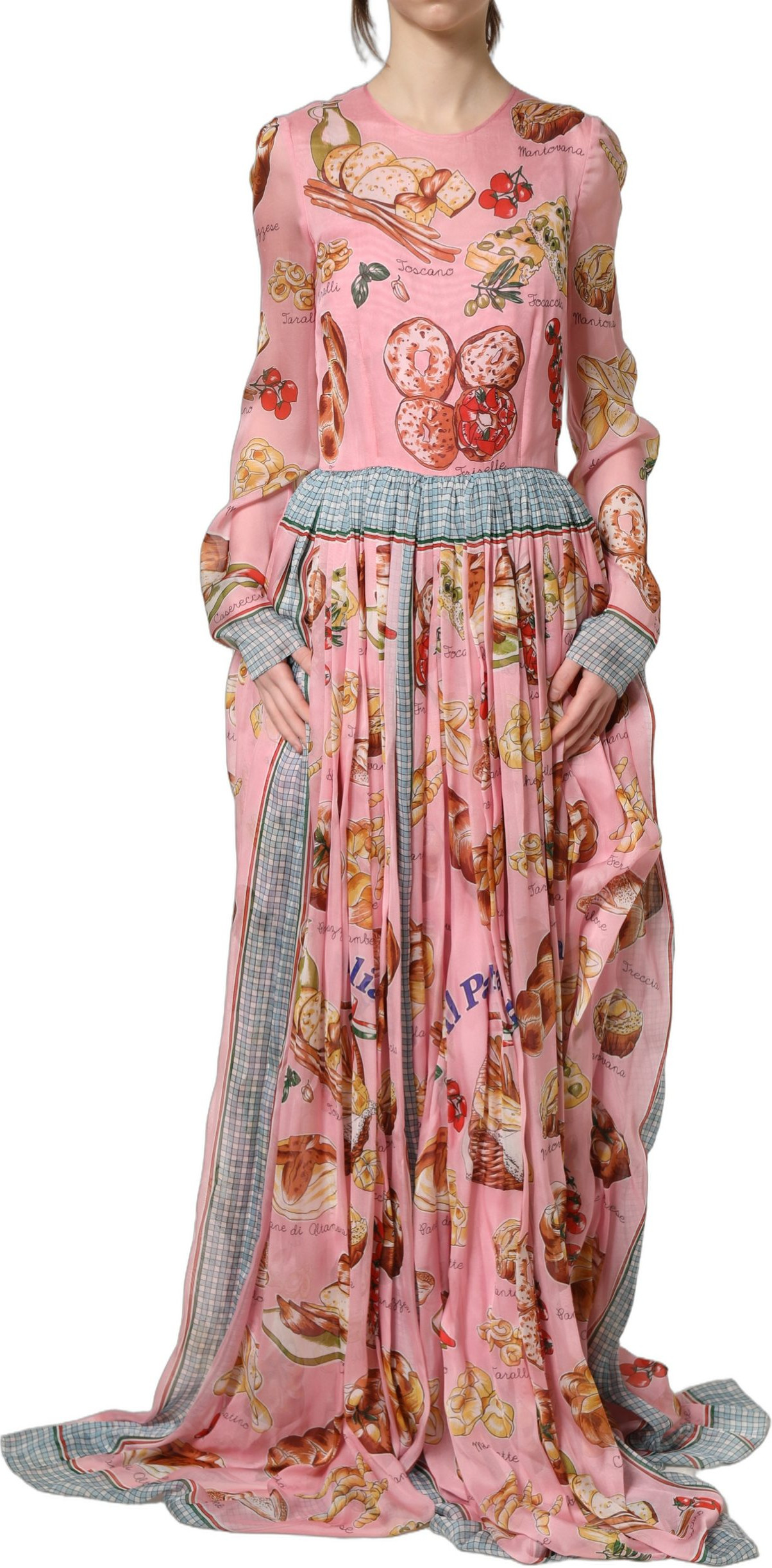 Maxi Dress Dolce & Gabbana Light Pink