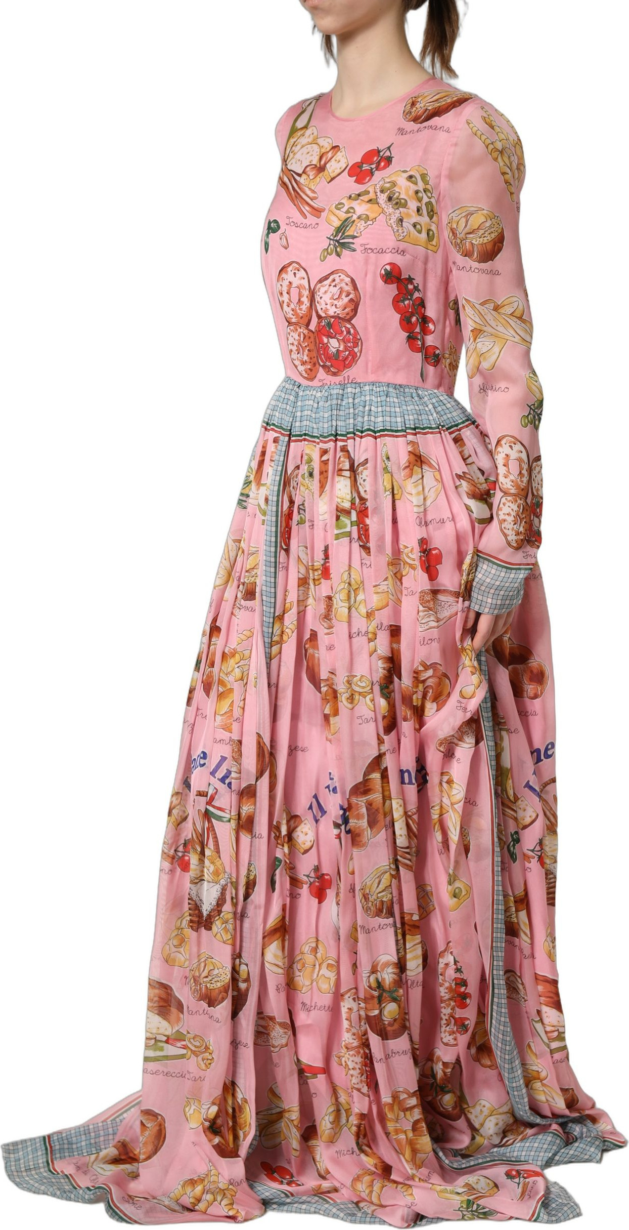 Maxi Dress Dolce & Gabbana Light Pink