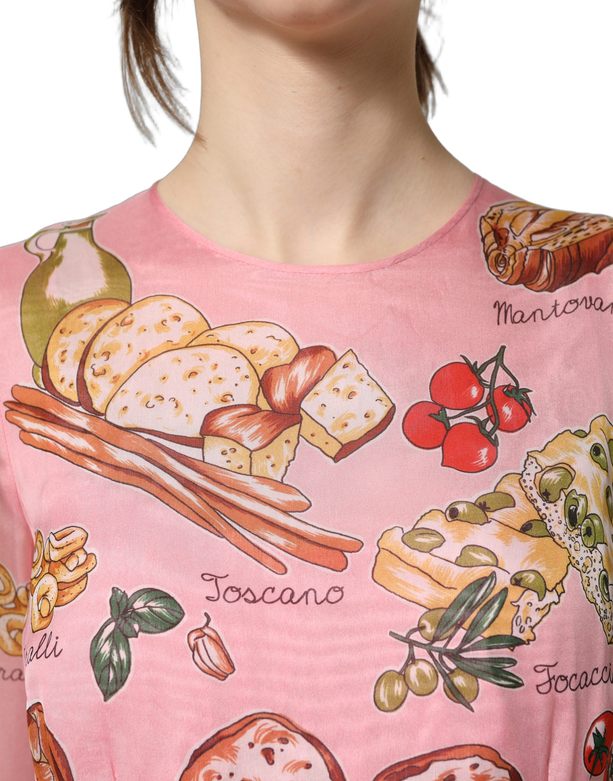 Maxi Dress Dolce & Gabbana Light Pink