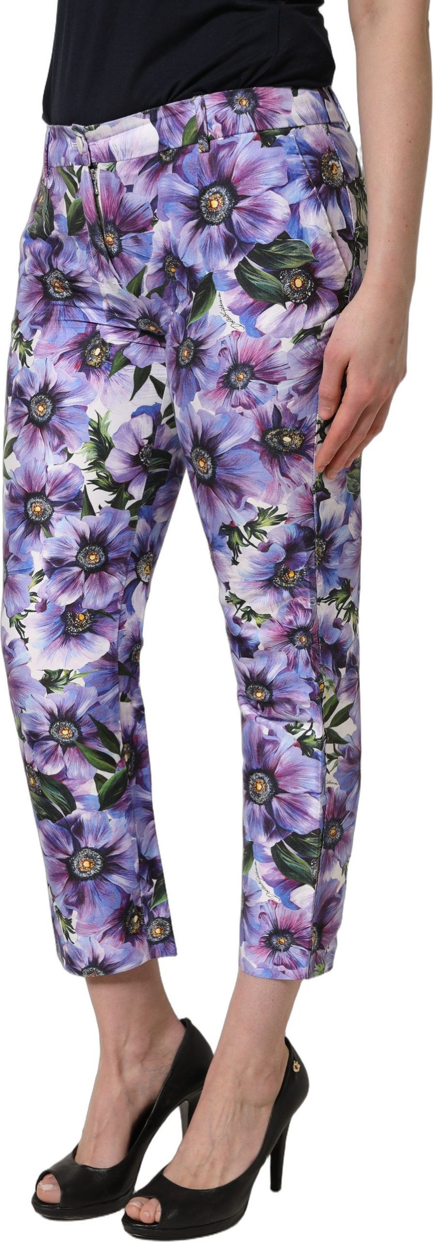 Cropped Trouser Pants Dolce & Gabbana