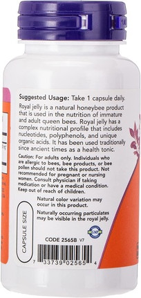 Now Foods Royal Jelly Kapseln