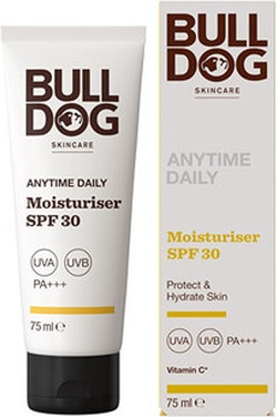 Hydrating Face Cream Bulldog Anytime Daily Moisturise Spf 30