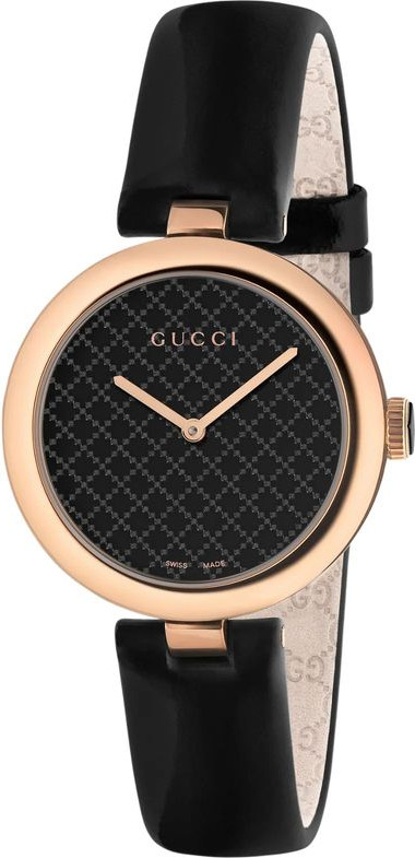 Watch Gucci Black Leather Dress