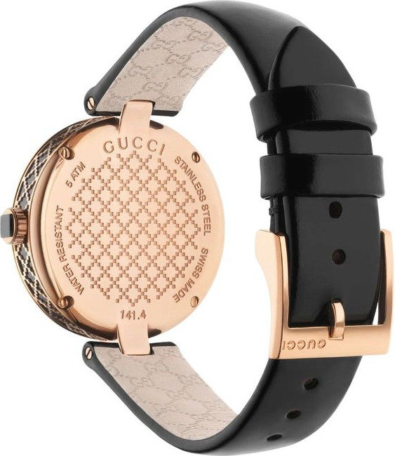 Watch Gucci Black Leather Dress