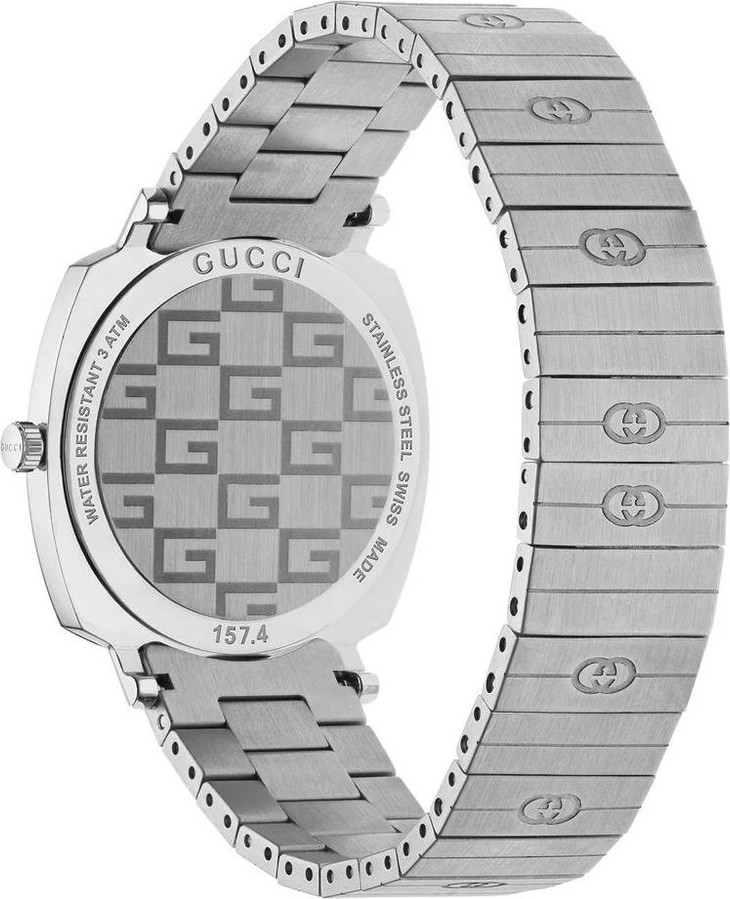 Watch Gucci Gray Stainless Steel Dress Watch