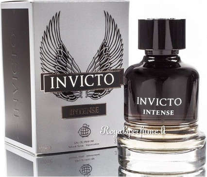 Parfyumeriya Suyuqligi Fragrance World Invicto Intense