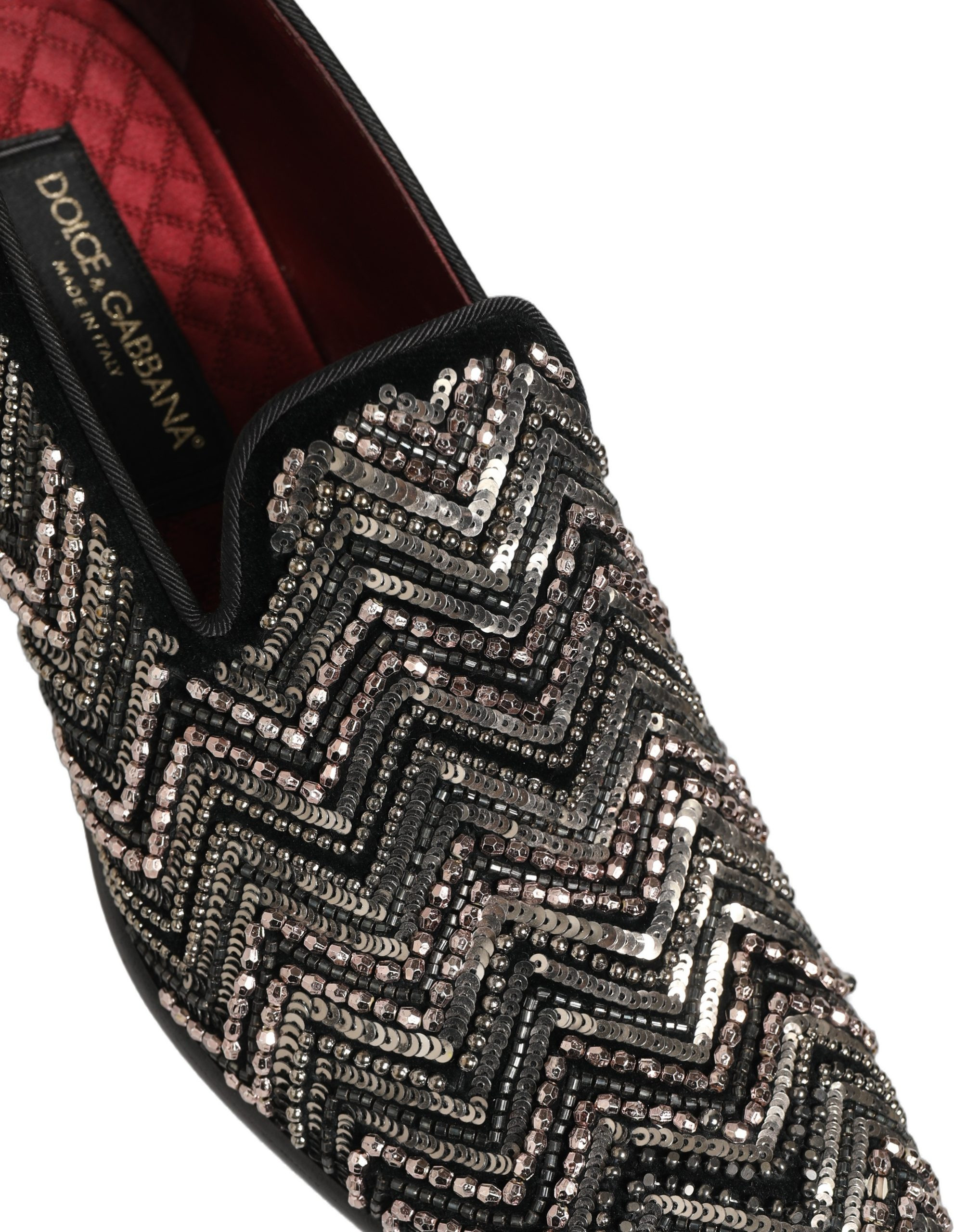 Loafers Shoes Dolce & Gabbana Black Velvet