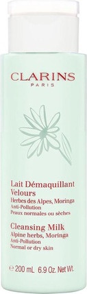 Cleansing Milk Clarins For Normal Or Dry Skin With Moringa 200 Milliliters