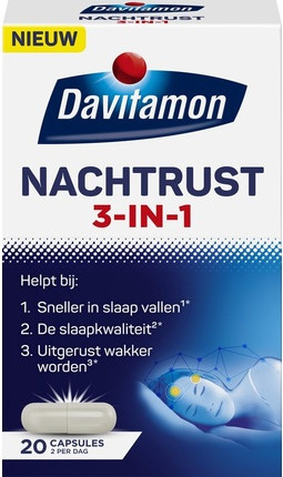 Davitamon Night Rest 3in1 Schlafunterstützung