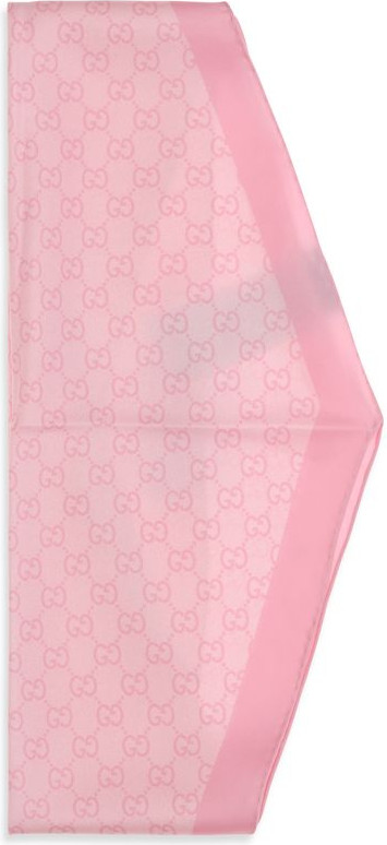Scarf Gucci Printed Silk Twill