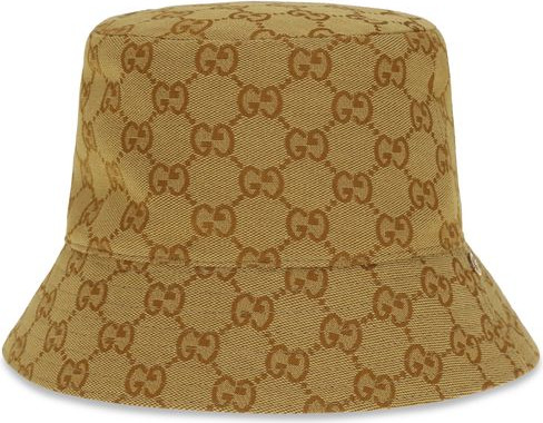 Bucket Hat Gucci Beige Cotton