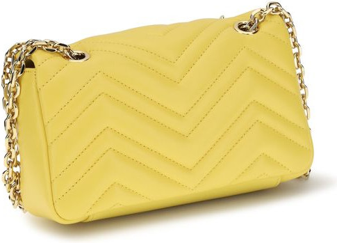 Сумка на плечо Gucci bicolor из ягненка Ovis Aries Aries