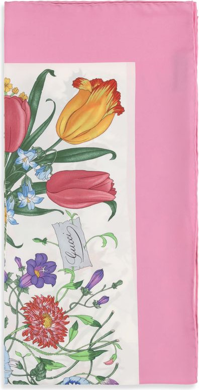Scarf Gucci Flora Twill